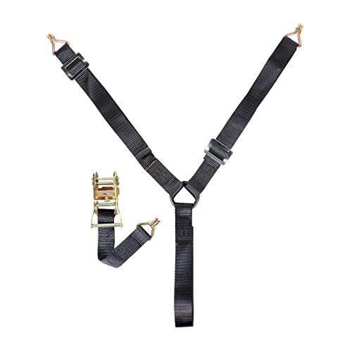Pro Armor A040225 Ratcheting Y-Strap (1.5") (Black) - Image 1