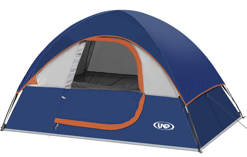 Unp Camping Tent 2 Person, Waterproof Windproof Tent with Rainfly Easy Set up-Portable Dome Tents for Camping - Image 1