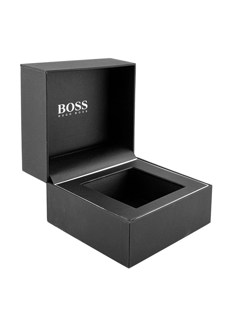 HUGO BOSS Men's Black Dial Ionic Plated Black Steel Watch 1530044 - 42mm  - Image 5