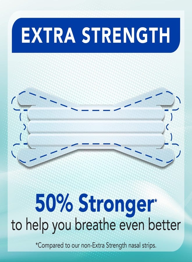 Instaclear Extra-Strength Nasal Breathing Strips Clear 50 ct | Works Instantly, Nasal Congestion Relief, Stops Snoring, Cold & Allergy - Image 4