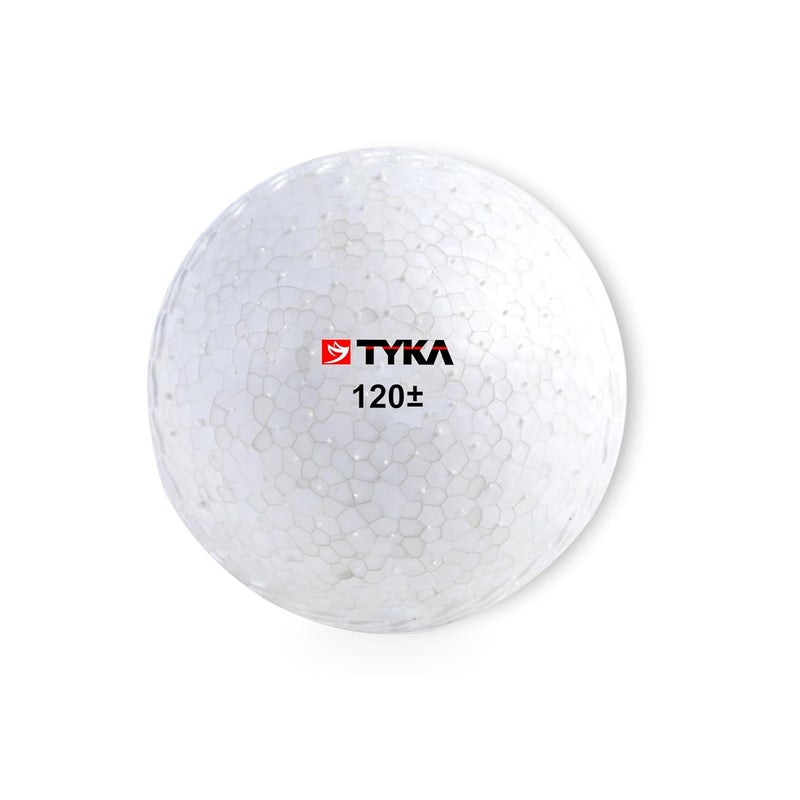 TYKA Heavy Gravix Moisture Resistant Cricket Ball 120+ GMS - Eco-Friendly Training Ball | All Weather Durable Performance | True Bounce, Engineered Power (All Levels) Pack of 3 - Image 3