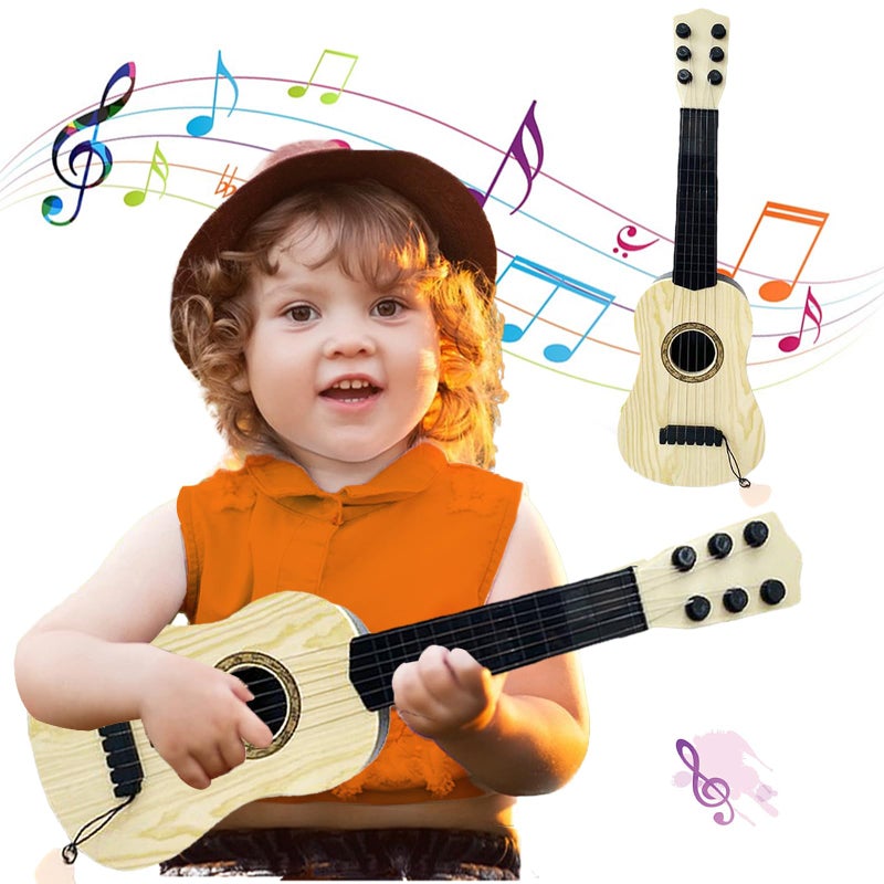 Blvochnnt Kids Toy Guitar 6 String17 inch Mini Baby Guitar with PickMusical Instrument Educational Toy for Toddlers BeginnerPreschoolers - Image 3