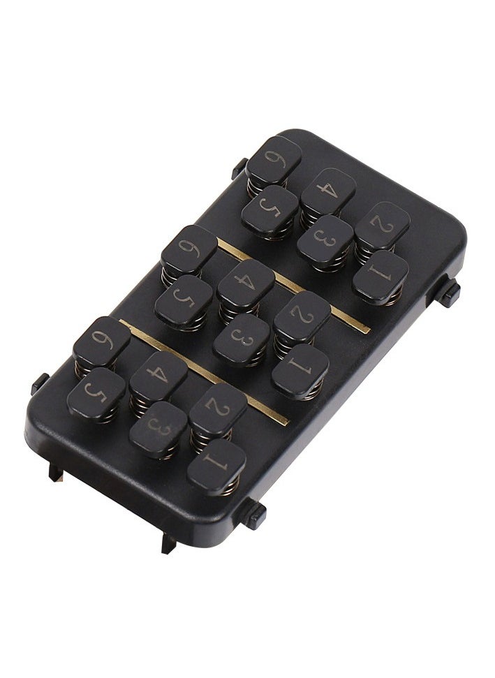 Generic Guitar Chord Trainer with Guitar Chord Score, Guitar Chord Learning Tools for Beginner, Practice Acoustic Guitar Accessories, Guitar Trainer Eliminates Finger Pain, Guitar Lover Gift (Black)  - Image 1