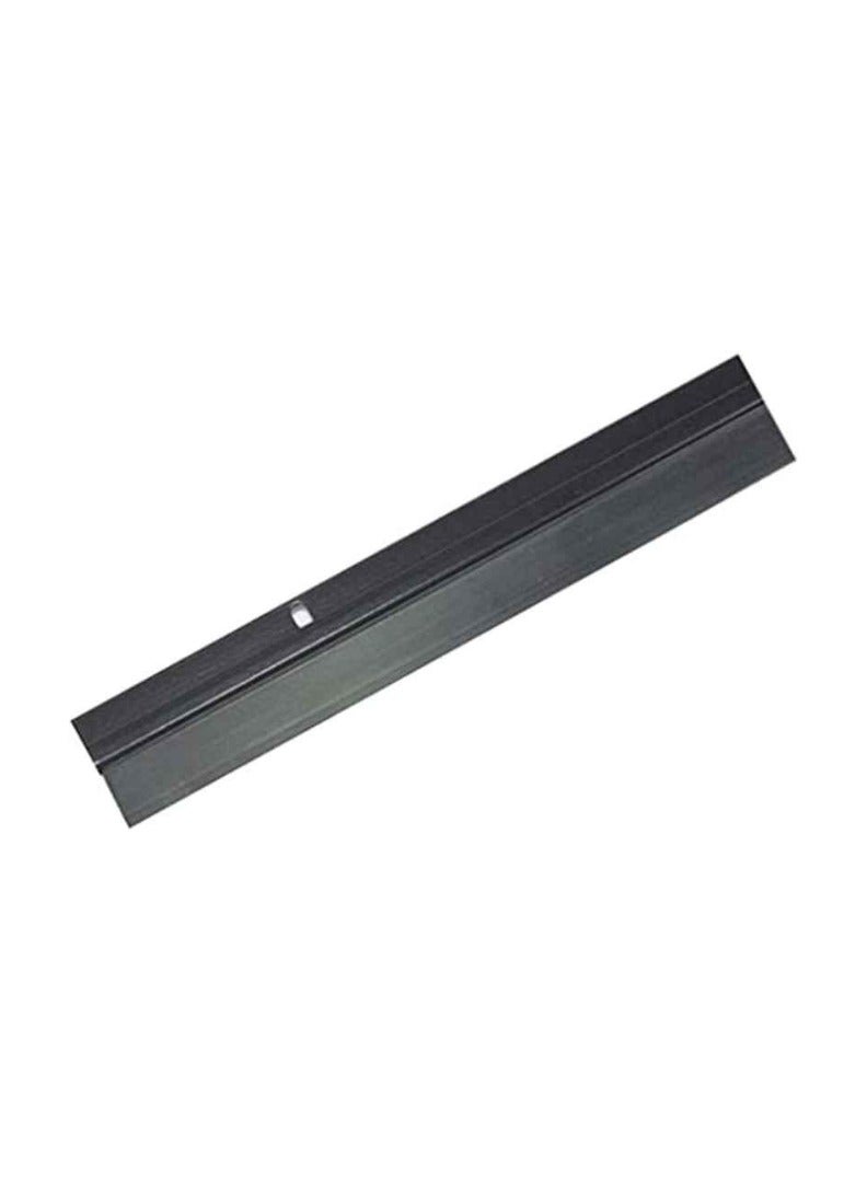 KNP KNP Door Bottom Brush & Rubber Seal with Screw for Exterior/Interior Doors, Insulation Door Seal Sound Proof Under Door Draft Blocker- Keeping Noise Repellent & Dust (90CM) Black