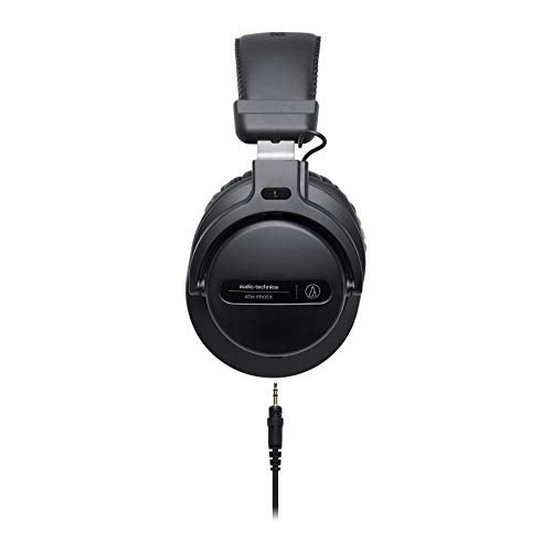 Audio-Technica ATH-PRO5XBK Professional Over-Ear Closed-Back Dynamic DJ Monitor Headphones, Black - Image 3
