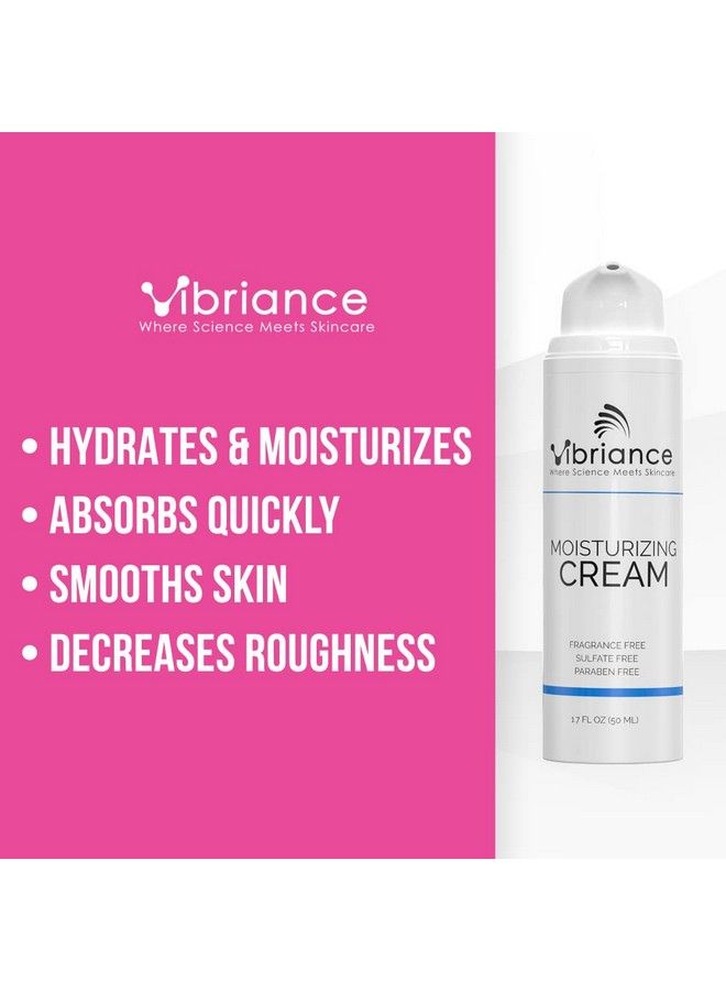 Vibriance Lightweight Face Moisturizing Cream Hydrating And Fastabsorbing Gentle For All Skin Types Nongreasy Formula | 1.7 Fl Oz (50 Ml) - Image 3