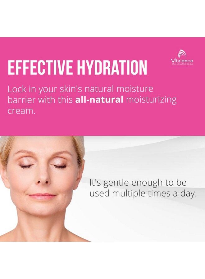 Vibriance Lightweight Face Moisturizing Cream Hydrating And Fastabsorbing Gentle For All Skin Types Nongreasy Formula | 1.7 Fl Oz (50 Ml) - Image 5