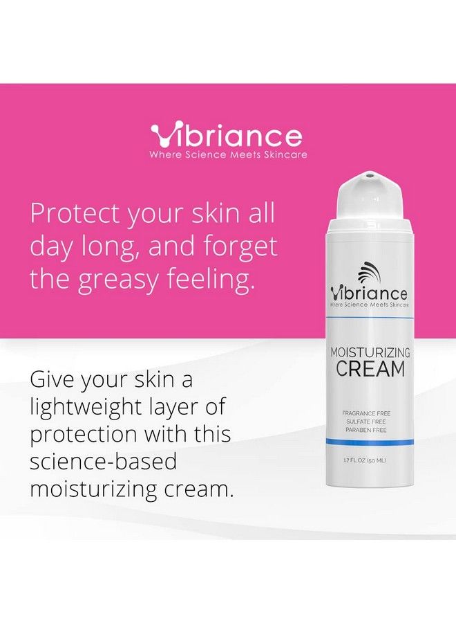 Vibriance Lightweight Face Moisturizing Cream Hydrating And Fastabsorbing Gentle For All Skin Types Nongreasy Formula | 1.7 Fl Oz (50 Ml) - Image 4