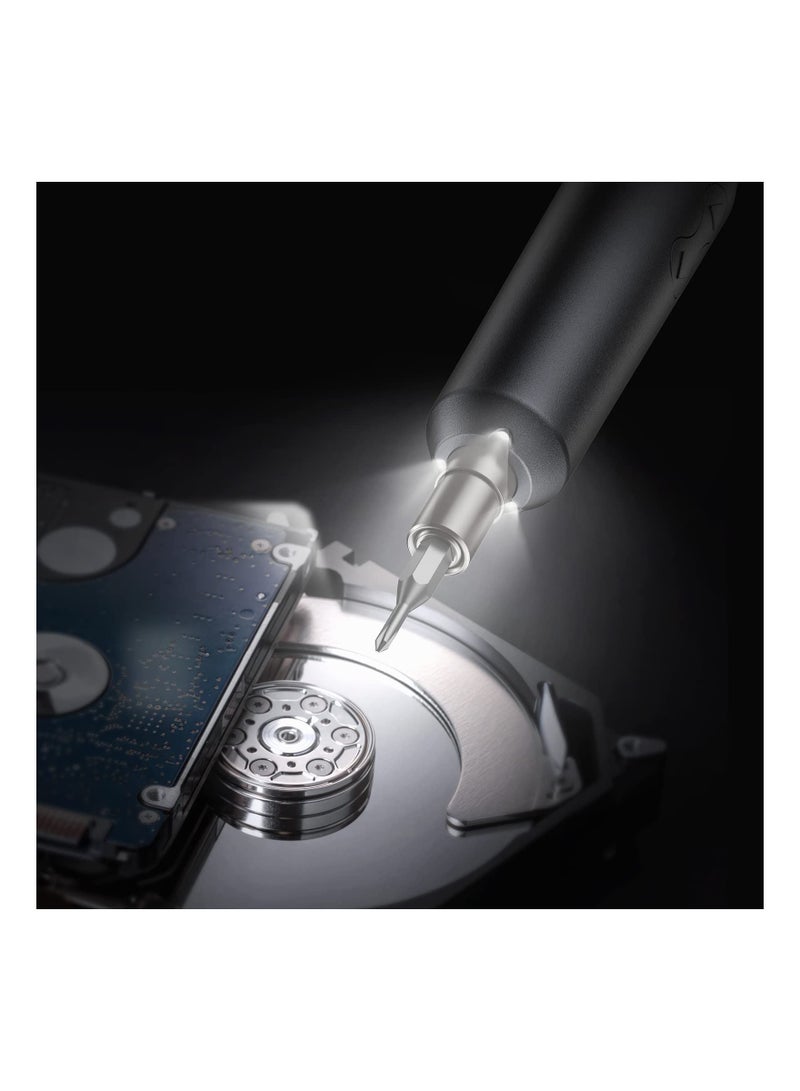 Y&D Precision Electric Screwdriver, 21 in 1 Portable Screwdriver with 18 S2 Bits, Mini Cordless Repair Tool for Smartphone, Watch, Camera, Laptop (Type-C USB Cable Included) - Image 5