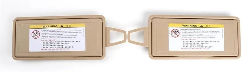 DEMULAX Sun Visor Vanity Mirror Cover for Mercedes-Benz S-Class W220 - Image 3