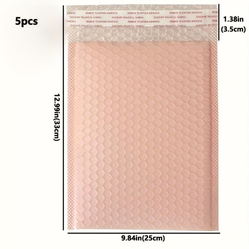 Nude Pink Self Seal Bubble Mailers 20 Pack Mixed Sizes - Image 2