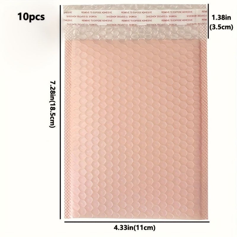 Nude Pink Self Seal Bubble Mailers 20 Pack Mixed Sizes - Image 3