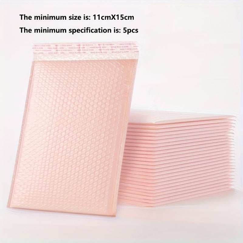 Nude Pink Self Seal Bubble Mailers 20 Pack Mixed Sizes - Image 1