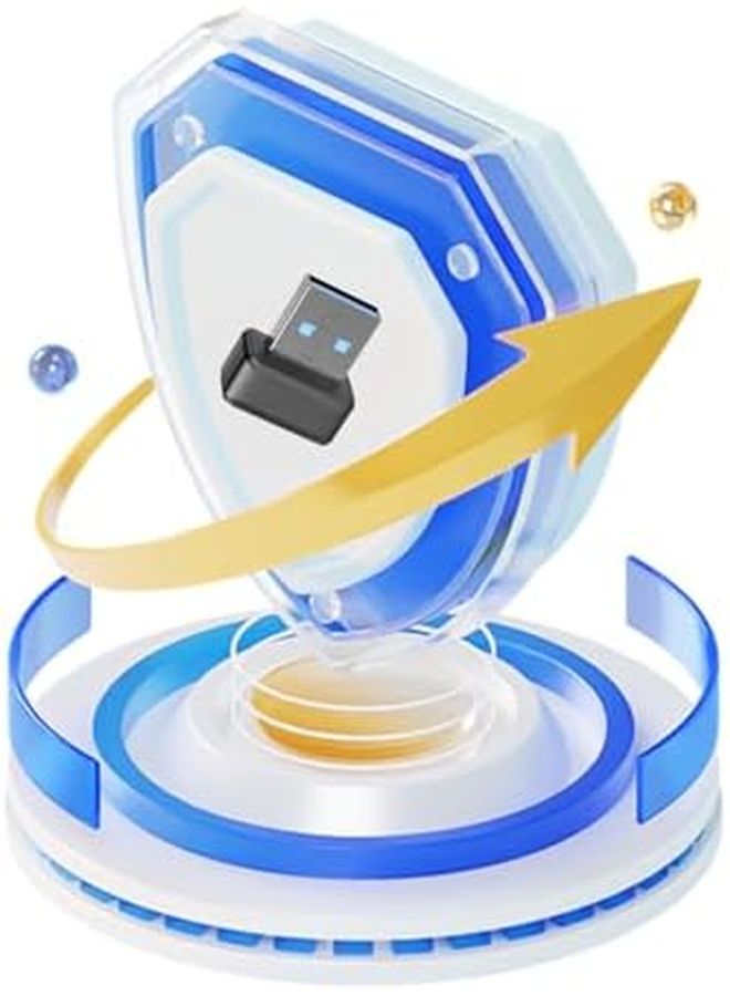 USB Fingerprint Reader ABS 360 Degree Detection Fast Accurate Authentication Windows Hello - Image 5