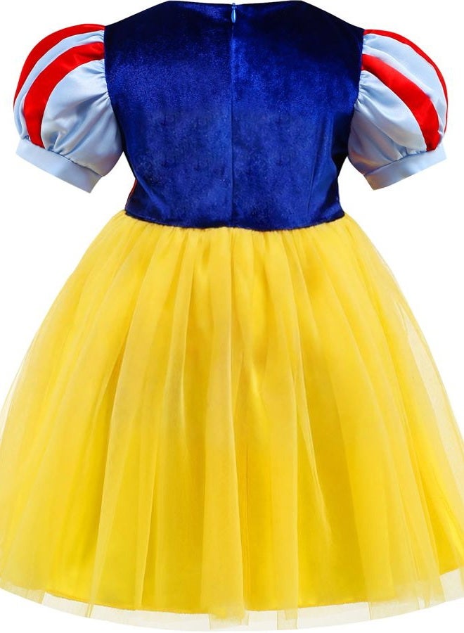 ICECUTE Princess Costumes for Toddler Girls,Princess Dress for Kids,Birthday Halloween Party Dress Up - Image 2