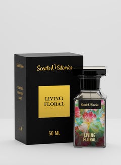 Scents N Stories Living Floral Perfume For Women | Most Awarded Women's Perfume | Long Lasting | 50ML  - Image 2