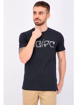 DIESEL Men Short Sleeve T-shirt, Black  - Image 1
