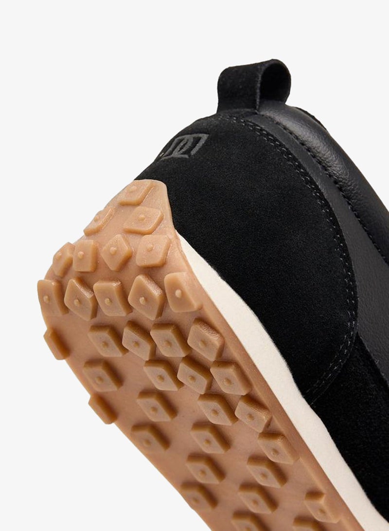 DUCHINI Men Panelled Lace-Up Ankle Sneakers - Image 4