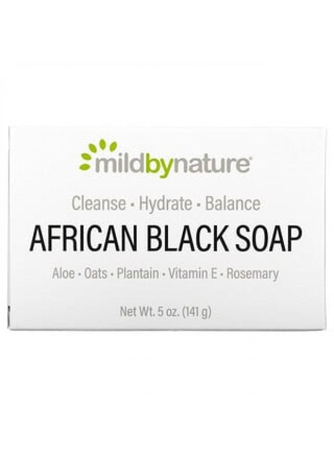 mild by Nature Mild By Nature African Black Bar Soap With Oats & Plantains 5 oz 141 g 