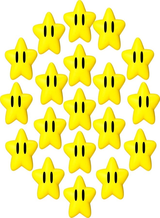 PARTVON Mini Star Stress Ball for Video Game Birthday Decoration Party Favors Classroom Exchange Gifts Classroom Prizes School Carnival Reward Party Favors Fillers - Image 2