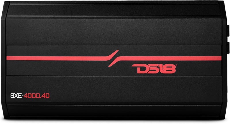 DS18 مضخم الصوت DS18 SXE-4000.4D/BK - 4 قنوات فئة D 4000 واط - Image 1