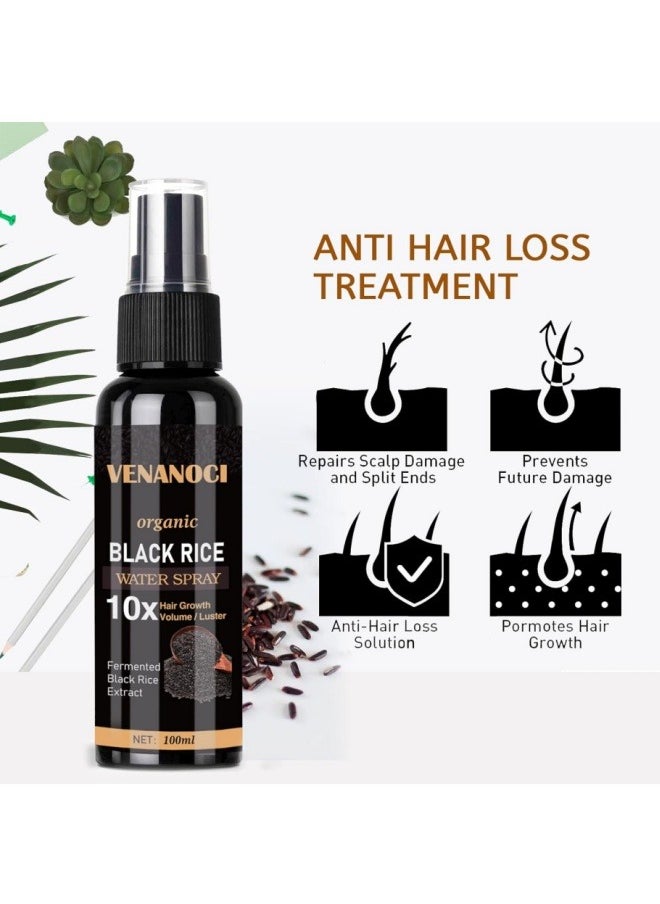 Venanoci - Venanoci Hair Growth Serum, Rice Water for Hair Growth for Women & Men, Hair Loss Treatment, Rice Water Spray for Damaged Dry Hair Treatment, Hair Regrowth Treatment for Thicker Longer - Image 1
