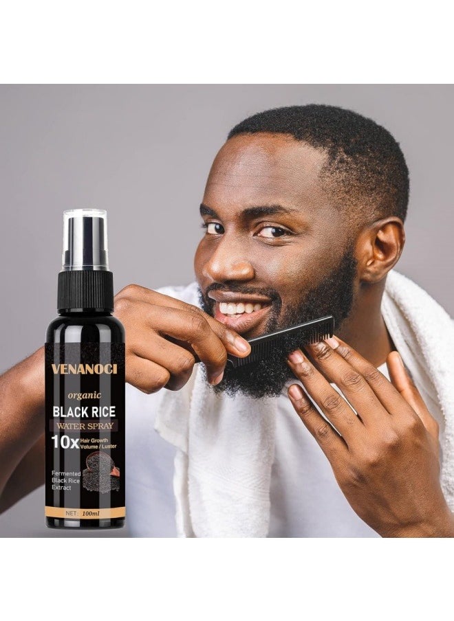 Venanoci - Venanoci Hair Growth Serum, Rice Water for Hair Growth for Women & Men, Hair Loss Treatment, Rice Water Spray for Damaged Dry Hair Treatment, Hair Regrowth Treatment for Thicker Longer - Image 1