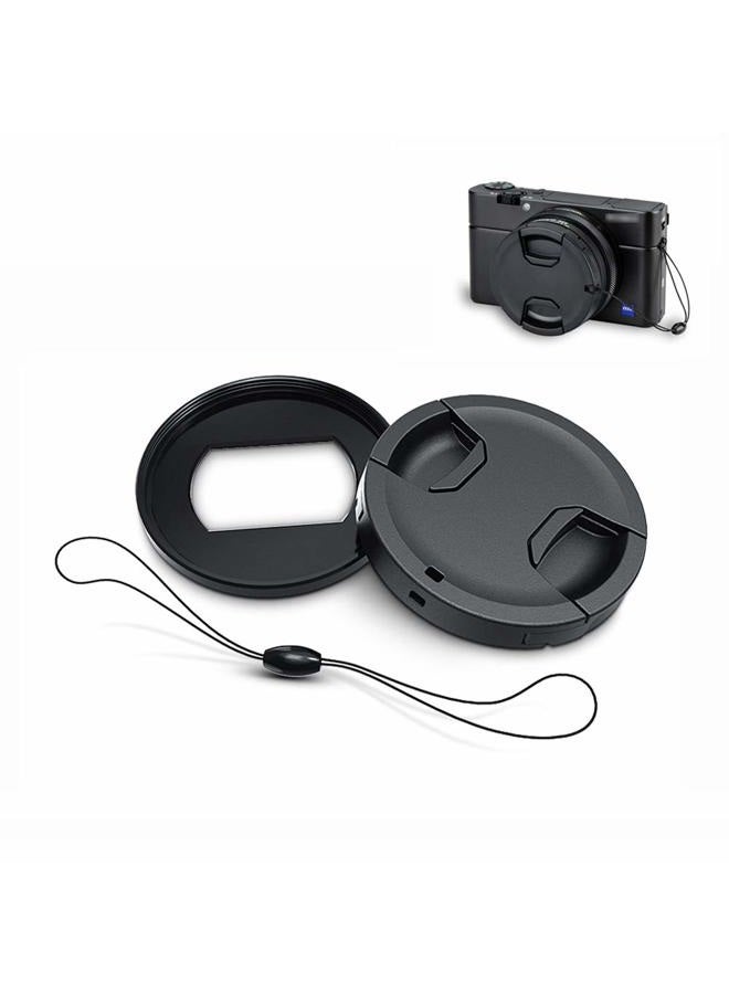 JJC محول عدسة فلتر لمحول عدسة Sony RX100 VI لفلتر 52mm مع غطاء عدسة وحامل غطاء العدسة - Image 1