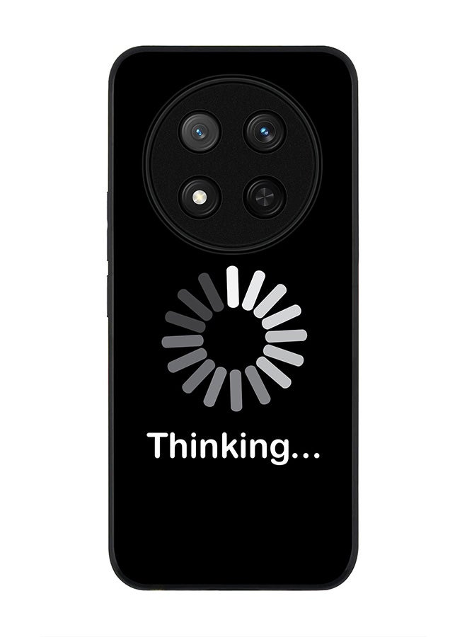 Stylizedd غطاء لهاتف Honor X9c / Honor Magic7 Lite 5G، حماية كاميرا نحيفة، غطاء هاتف مضاد للصدمات رقيق - تفكير - Image 1