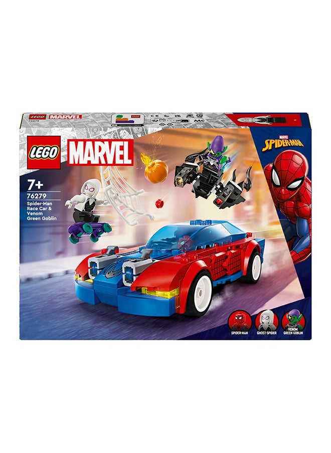 LEGO Super Heroes Spider-Man Race Car & Venom Green Goblin 76279 (227) Pieces  - Image 2