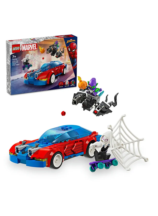 LEGO Super Heroes Spider-Man Race Car & Venom Green Goblin 76279 (227) Pieces