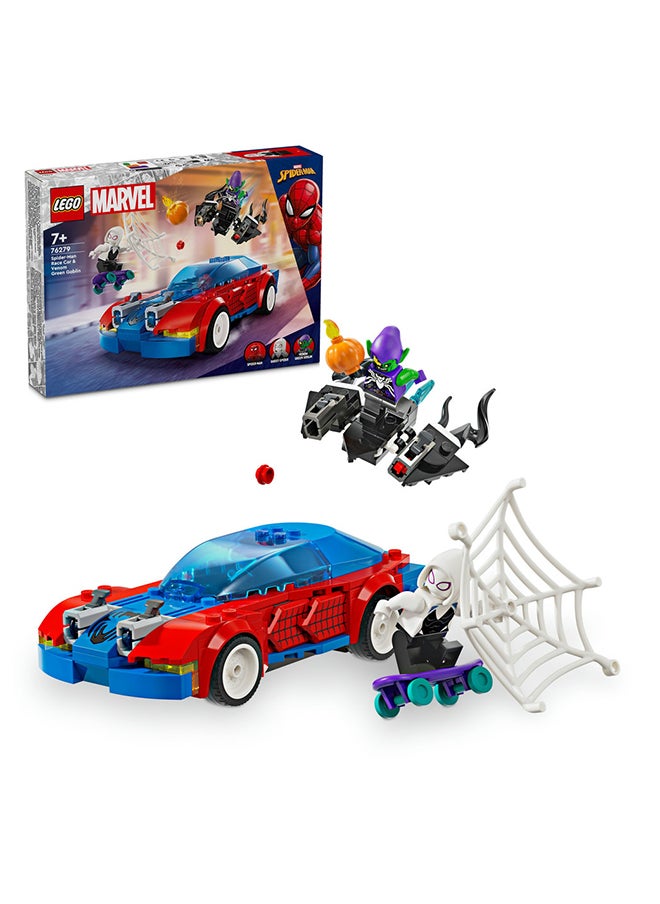 LEGO Super Heroes Spider-Man Race Car & Venom Green Goblin 76279 (227) Pieces  - Image 1
