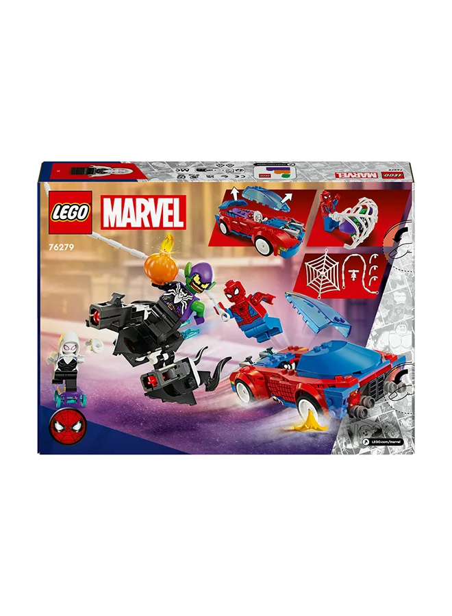ليغو سيارة سباق الرجل العنكبوت وغرين غوبلن الفينوم 76279 من LEGO® Marvel