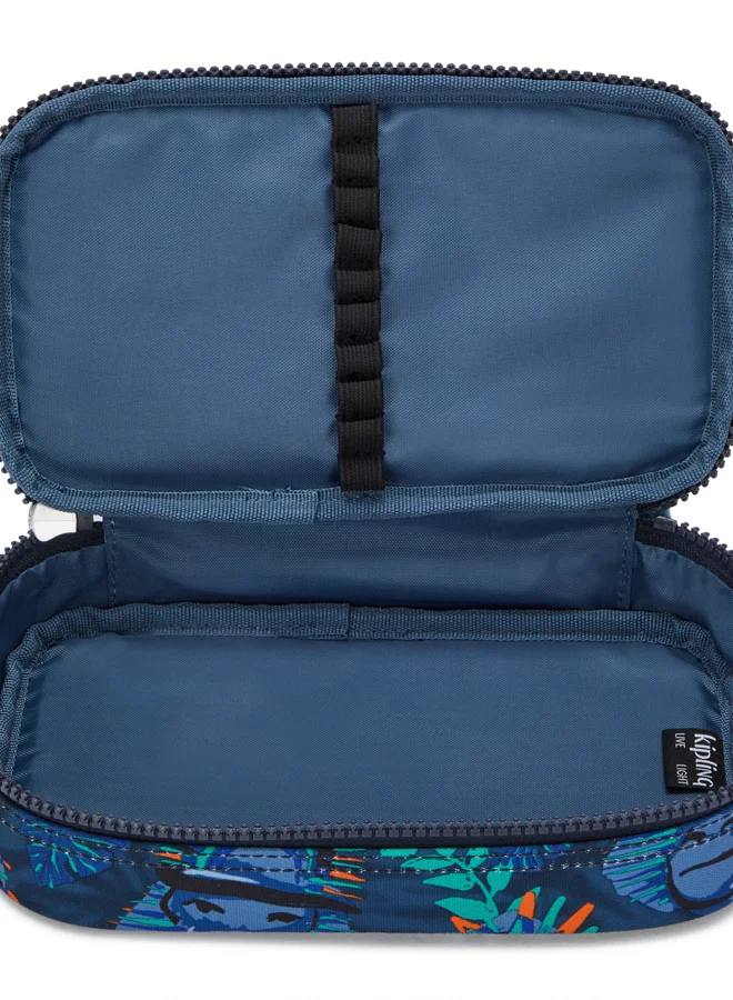 kipling Medium pencase Unisex Blue Monkey Fun 50 Pens