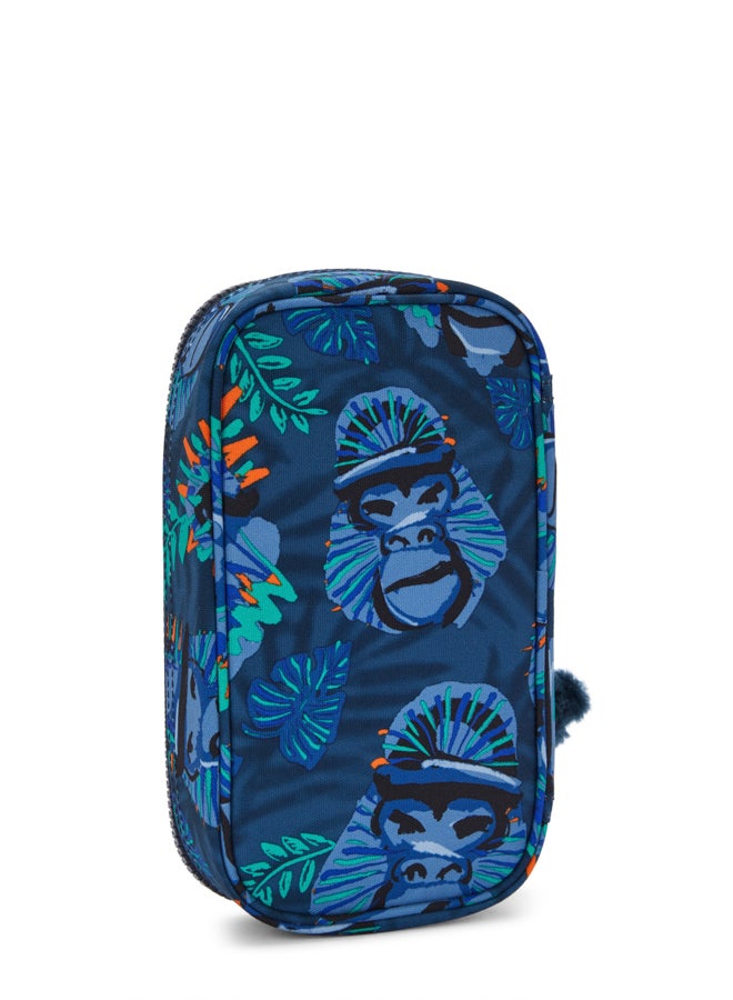 kipling Medium pencase Unisex Blue Monkey Fun 50 Pens - Image 3