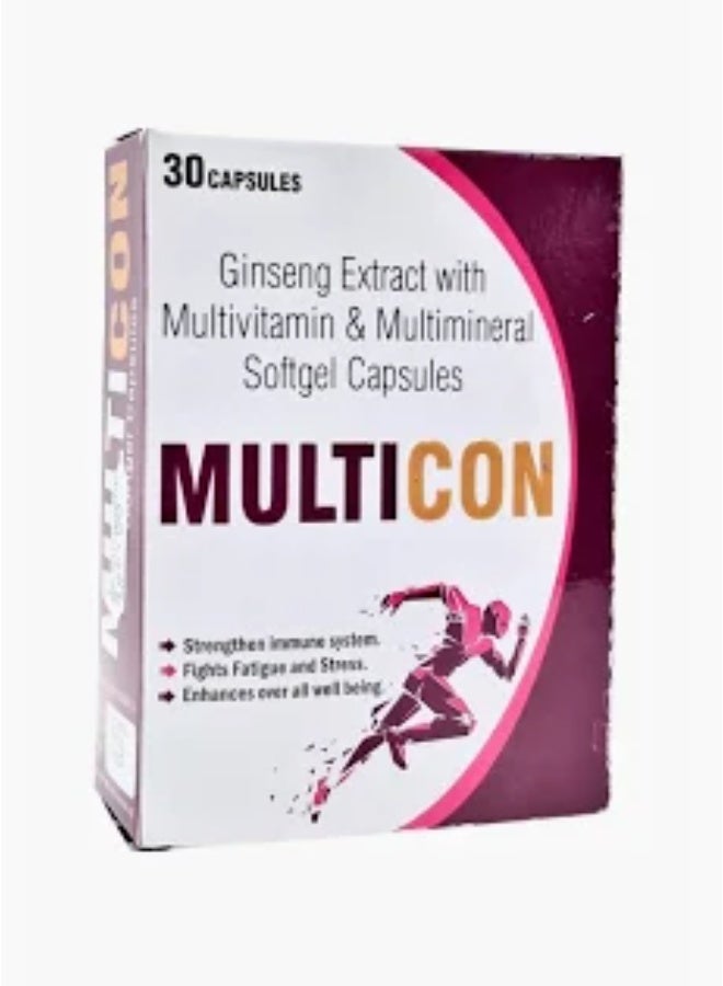 Multicon Capsules 30'S