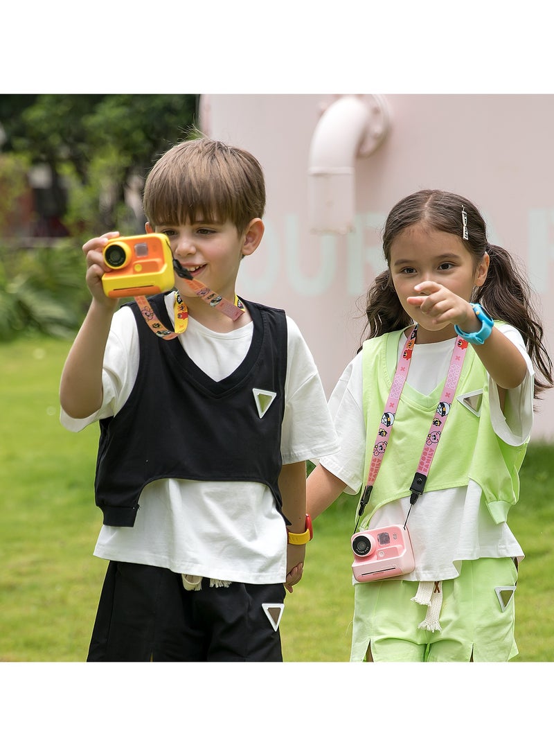 بيكوسيسي كاميرا Picocici K27 للأطفال (بدون بطاقة ذاكرة) - أصفر - Image 5