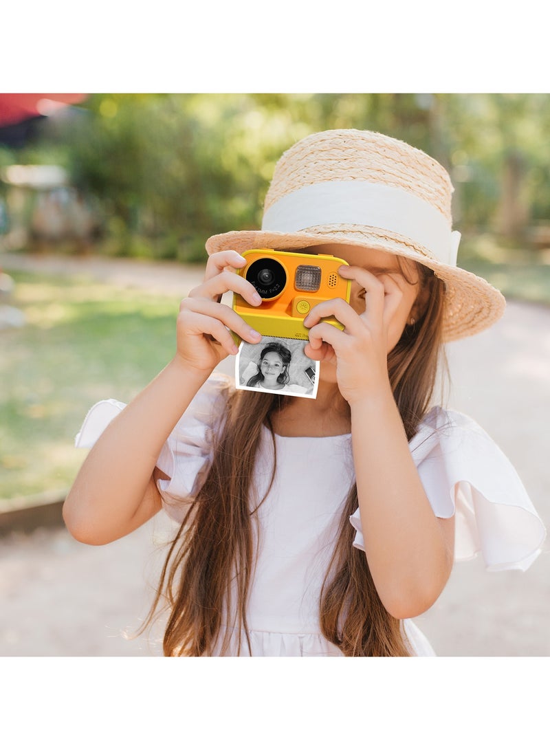 بيكوسيسي كاميرا Picocici K27 للأطفال (بدون بطاقة ذاكرة) - أصفر - Image 3