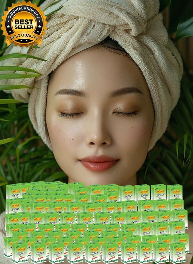 Pyary 99 Pieces Ayurvedic Turmeric Soap 75gram - Image 1