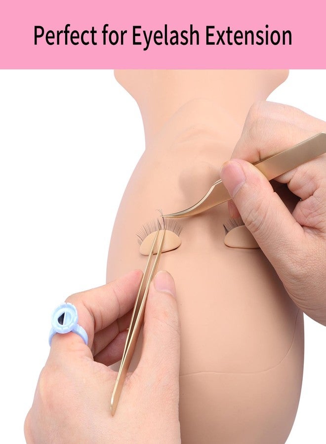 Miuffue Glue Rings for Eyelash Extensions, 300 Pcs Smart Holder Easy Fanning Cups for Volume Lashes, Blue - Image 5