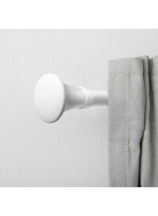 Zaboon Finials, 1 Pair, Metal/White - Image 2