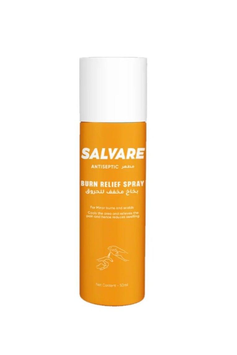 SALVARE Antiseptic Burn Relief Spray 50Ml With Antiseptic First Aid Spray 50Ml 2PCS - Image 3