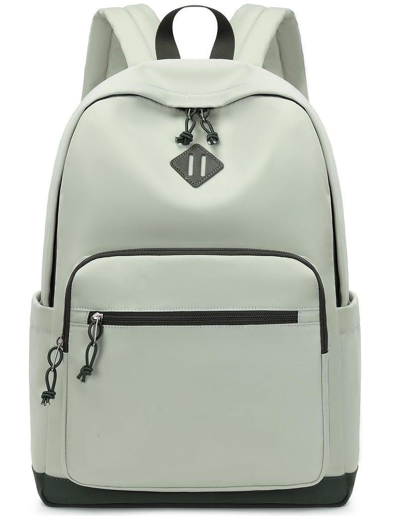 Lohol Classic Backpack for Girls Boys Teens, Lightweight Daypacks for School and Travel (Green) - Image 1
