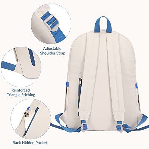 Lohol Classic Backpack for Girls Boys Teens, Lightweight Daypacks for School and Travel (Green) - Image 5