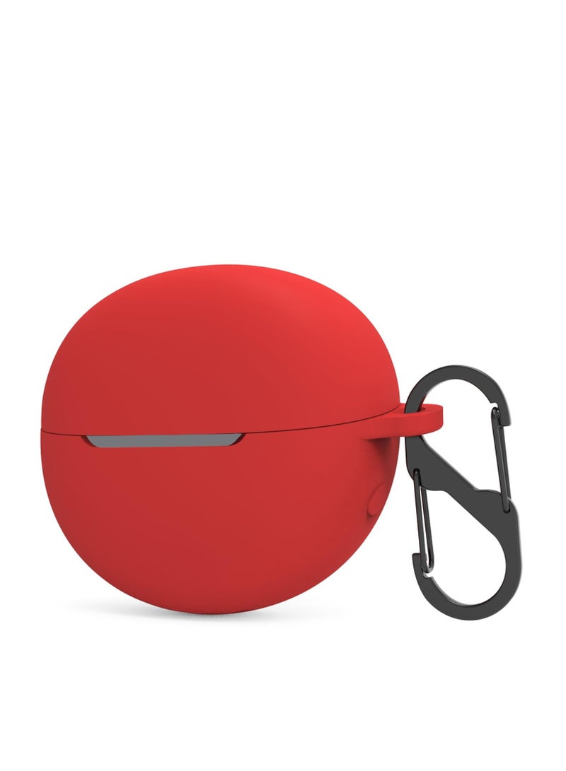 لينة سيليكون المضادة للخدش واقية من الصدمات كم متوافق مع هواوي الحرة كليب ، مع سلسلة المفاتيح ( الأحمر ) - Image 5