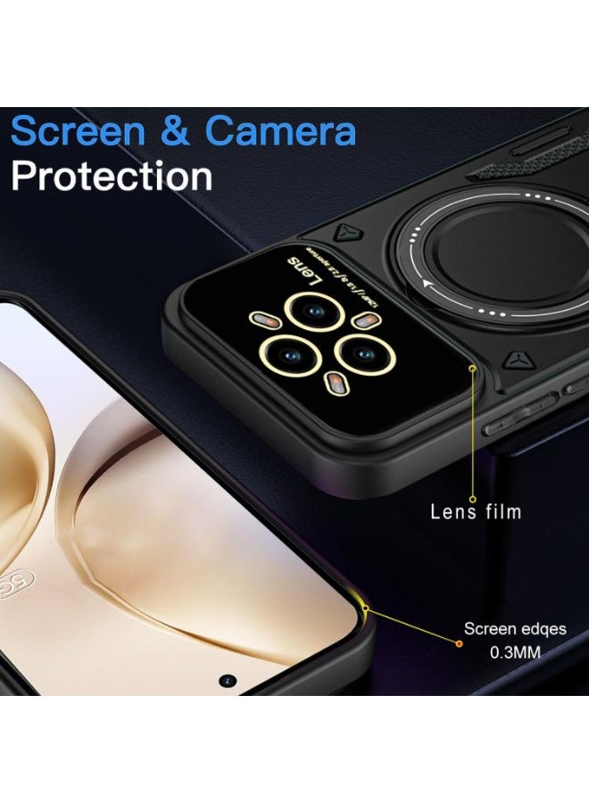 SpartanACC Military Grade Phone Realme 14 Pro Plus Kikstand 360° Camera Protection ShockProof Cover,Drop Protection Strap Silicone Case Lens Protection Hybrid Realme14ProPlus Without Glass - Image 4