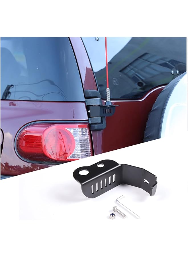 حامل هوائي الباب الخلفي مناسب لسيارة Toy@Ta Fj Cruiser 2007-2021، حامل هوائي الباب الخلفي للسيارة، ملحقات حامل الهوائي الخارجي (الطراز A) - Image 1