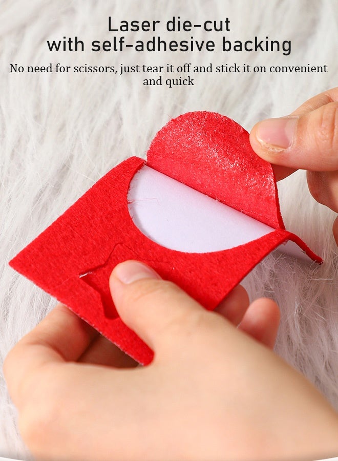 DIY Embroidery Doll Set for Kids Funny Cartoon Animal Sewing Craft Kit, Cartoon Animal Felt Embroidery Stitching with Stickers，SEducational Hand-Sewing Set - Image 2