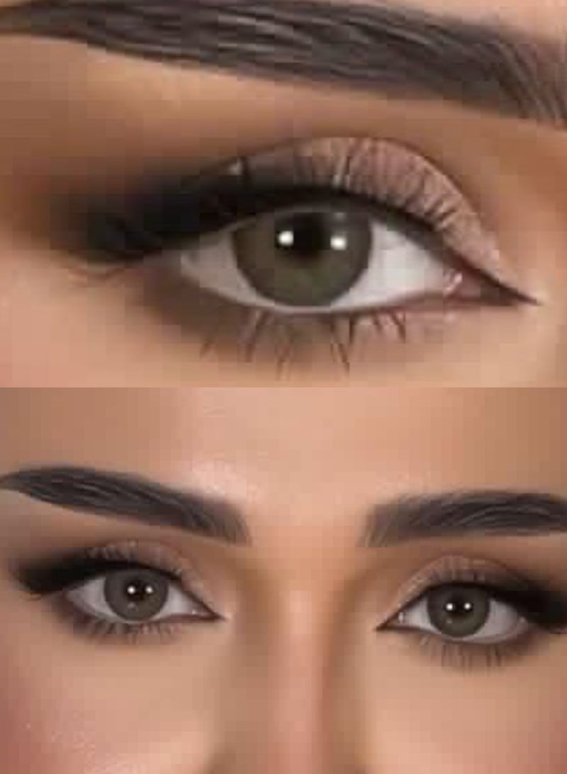 يونيبلينغ عدسات لاصقة ملونة سنوية كوكي البني - Image 1