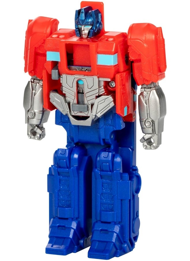 TRANSFORMERS - Transformers One Cog Changer Optimus Prime (Orion Pax) 4-Inch Robot Action Figure, Interactive Toys for Boys and Girls Ages 6 and Up - Image 1